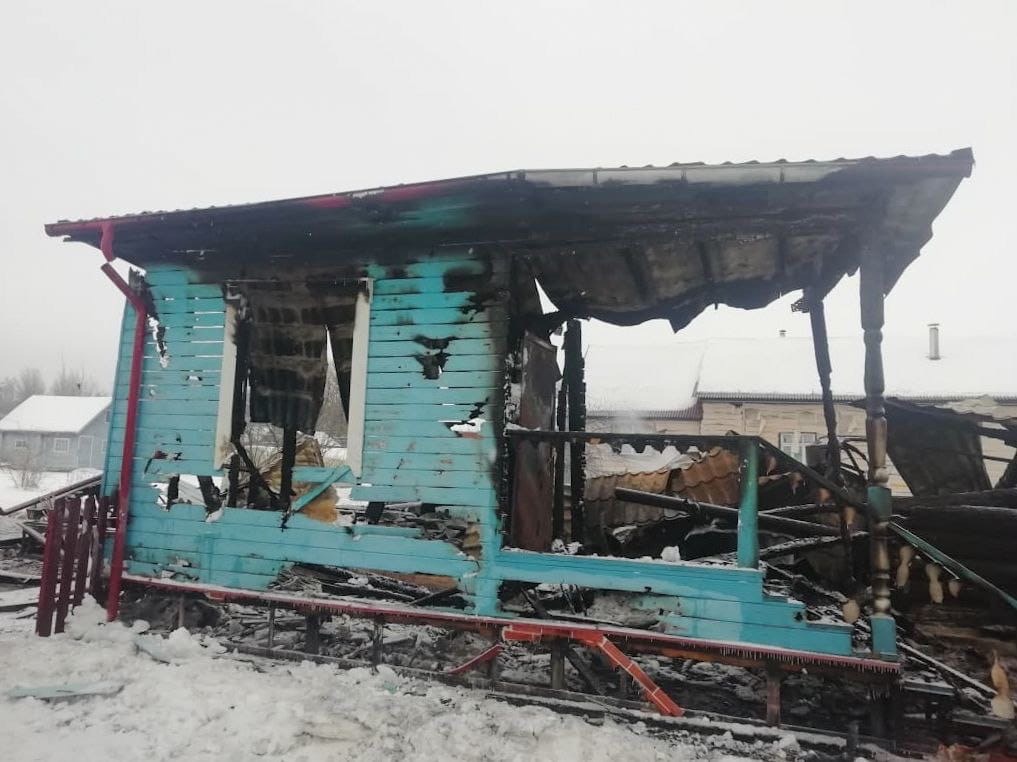 В Тверской области пенсионерка заживо сгорела в собственном доме
