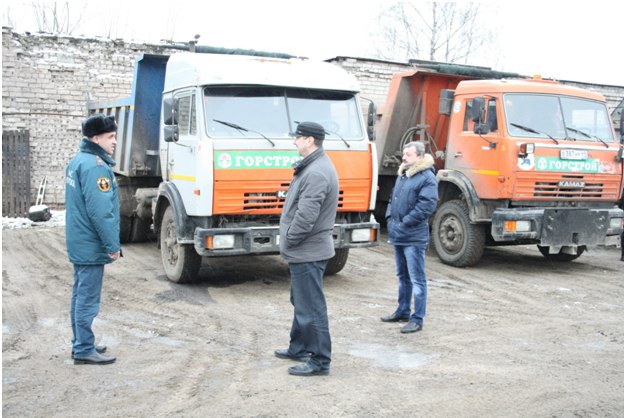 В Кимрском районе прошел смотр зимней уборочной техники
