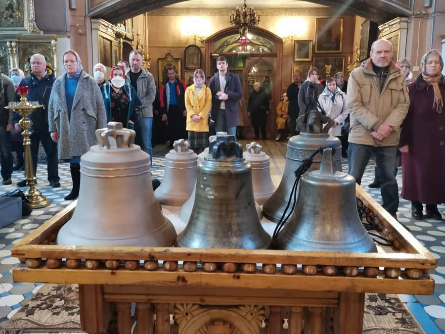 В кимрском Преображенском соборе на Пасху впервые заиграют колокола