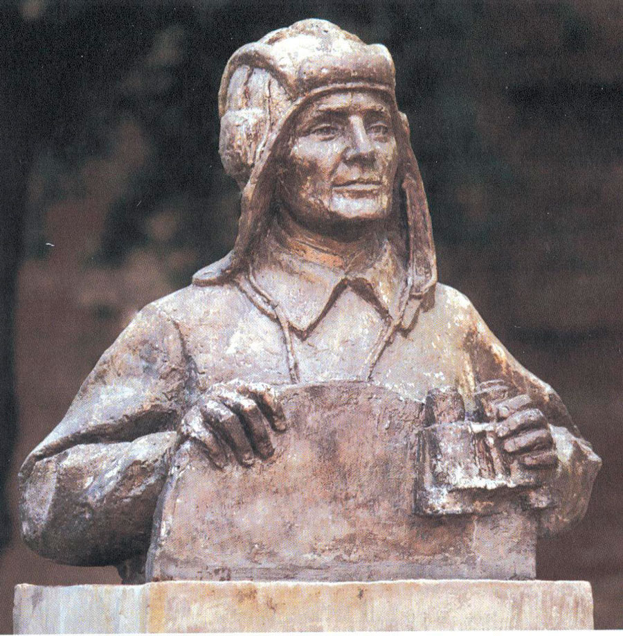 На гатчинской земле живет память об уроженце города Кимры скульпторе Юрии Кузнецове